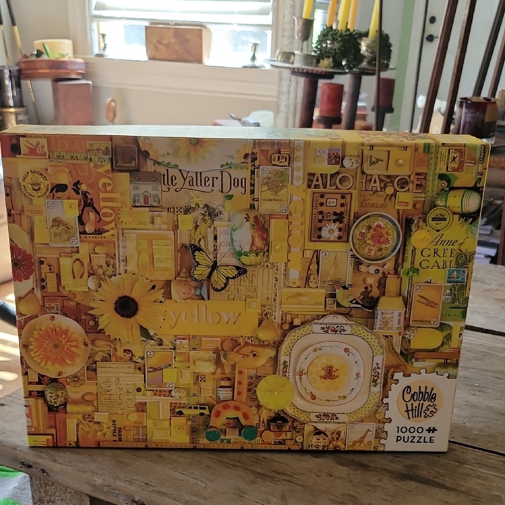 Cobb Hill by New Balance Vibrant Yellow Puzzle